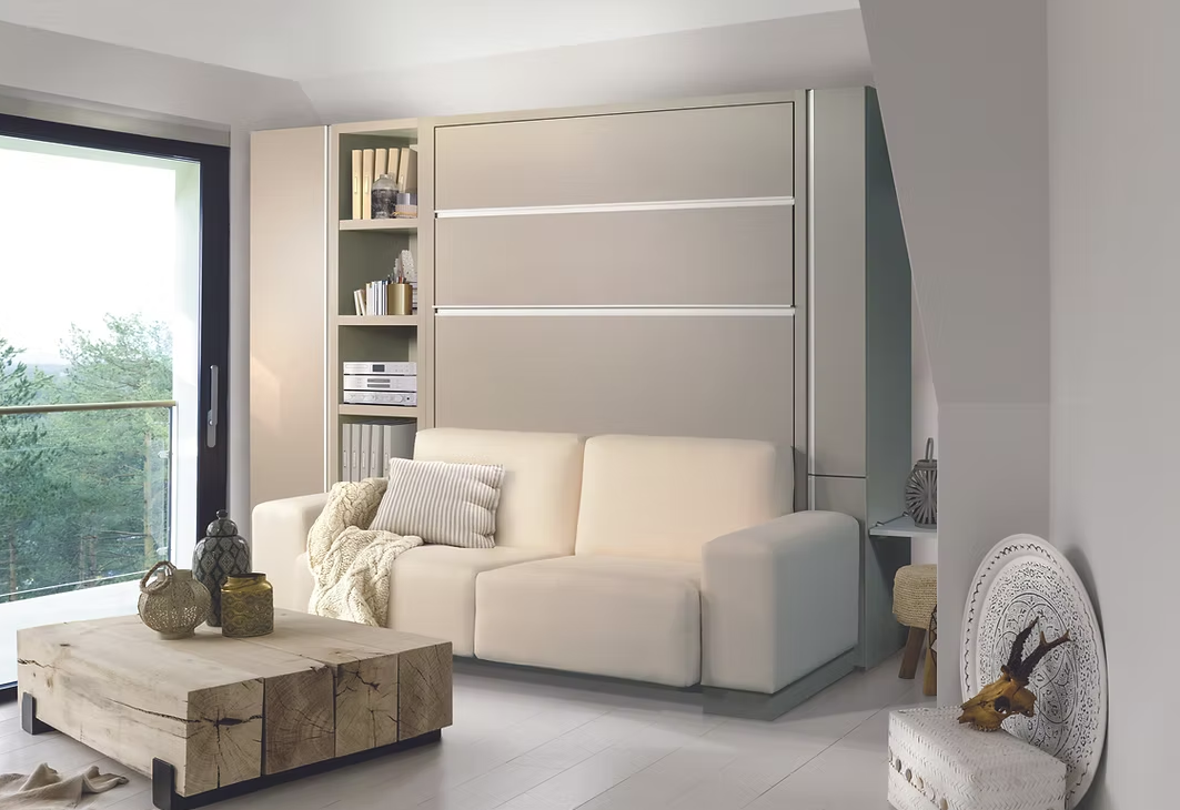 lit escamotable ketiam arlitec pullman canape armoire